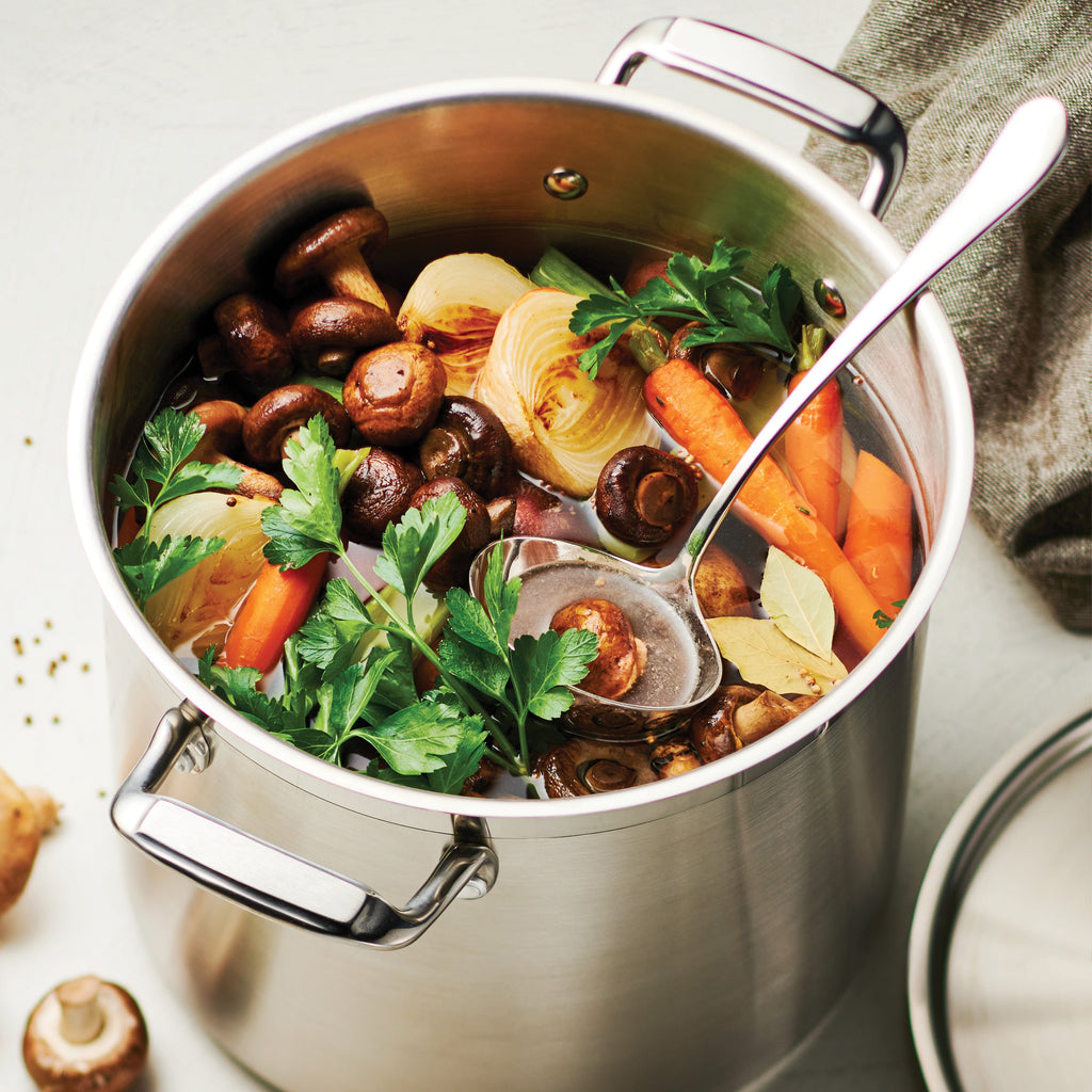 Stainless Steel Covered Stock Pot