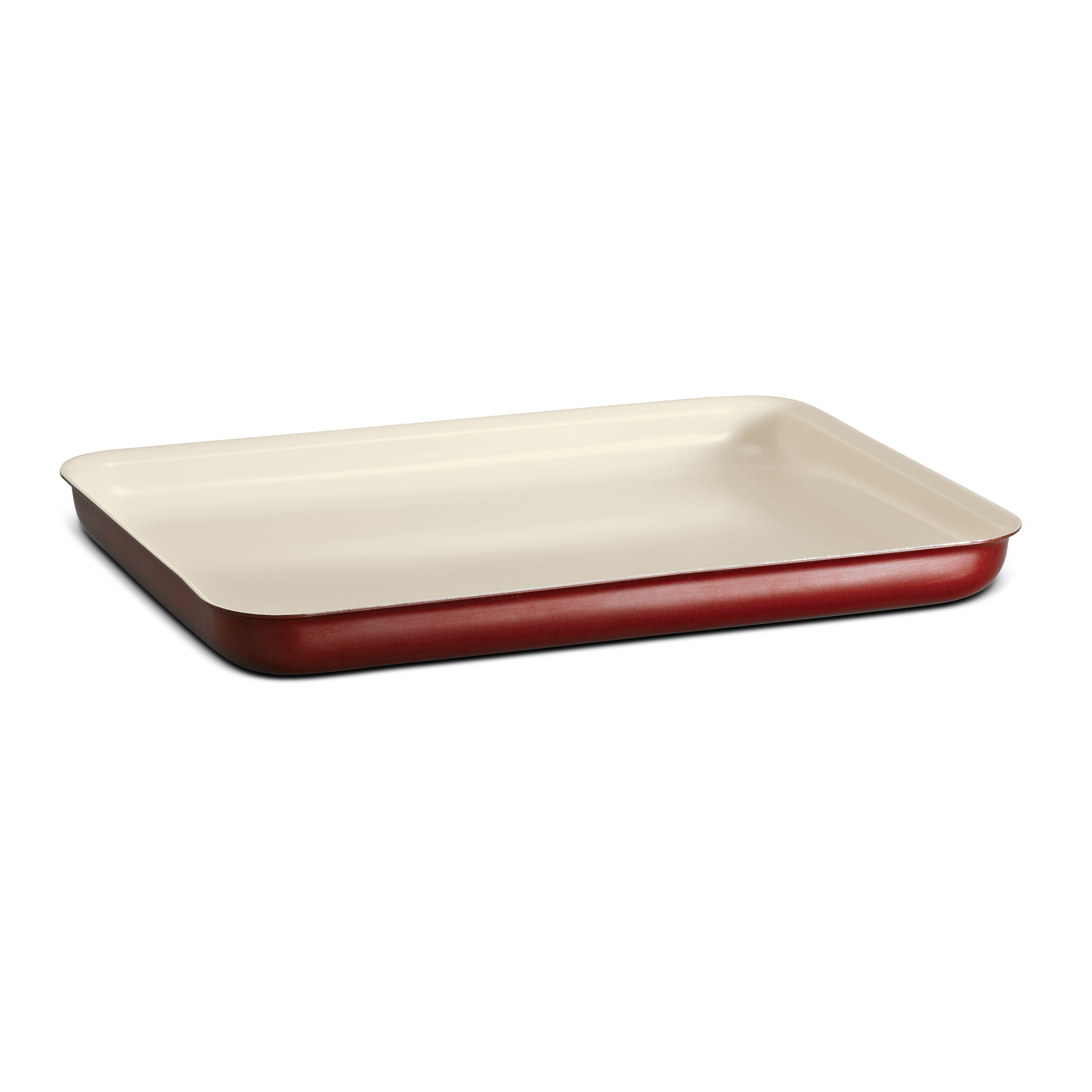 16 x 11 Inch Ceramic Baking Tray - Metallic Copper