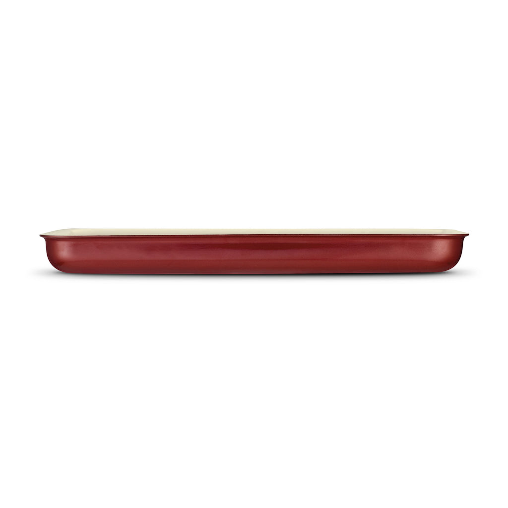 16 x 11 Inch Ceramic Baking Tray - Metallic Copper