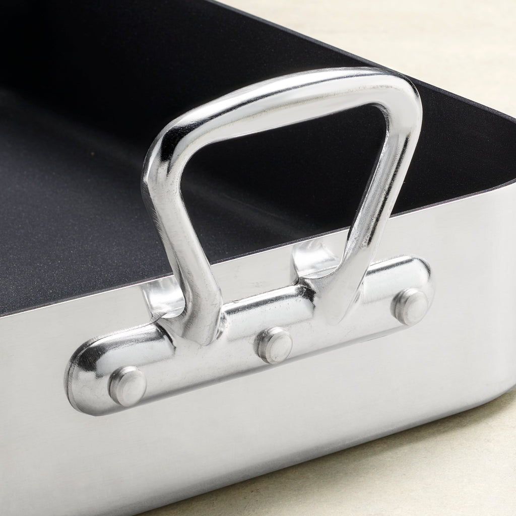 16 Inch Nonstick Roasting Pan with V Rack