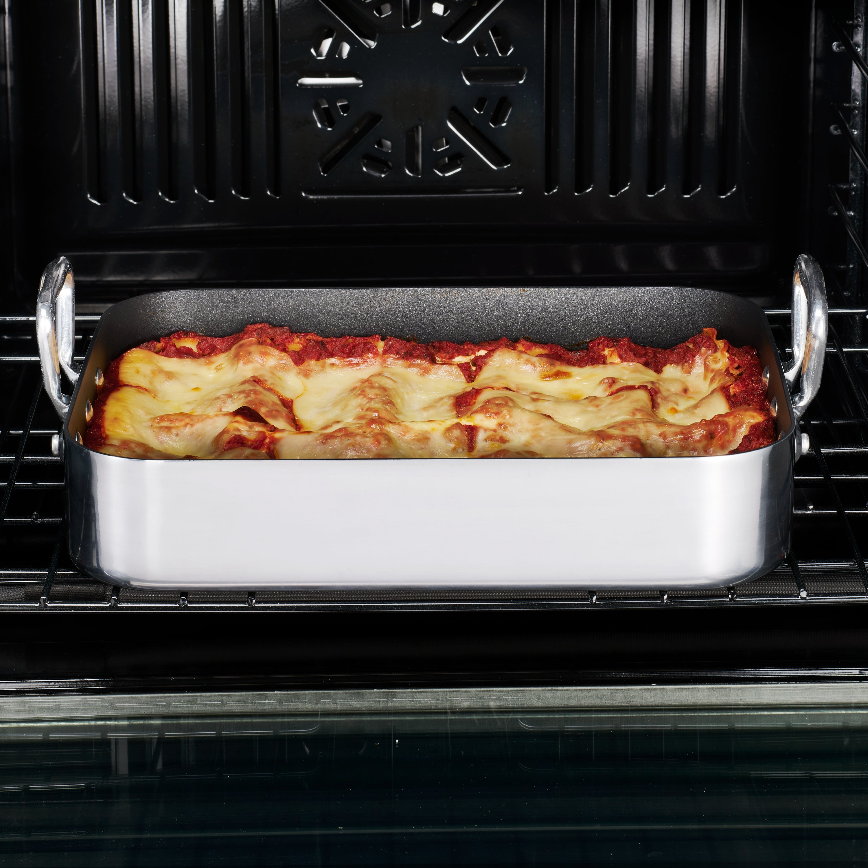 16 Inch Nonstick Roasting Pan with V Rack