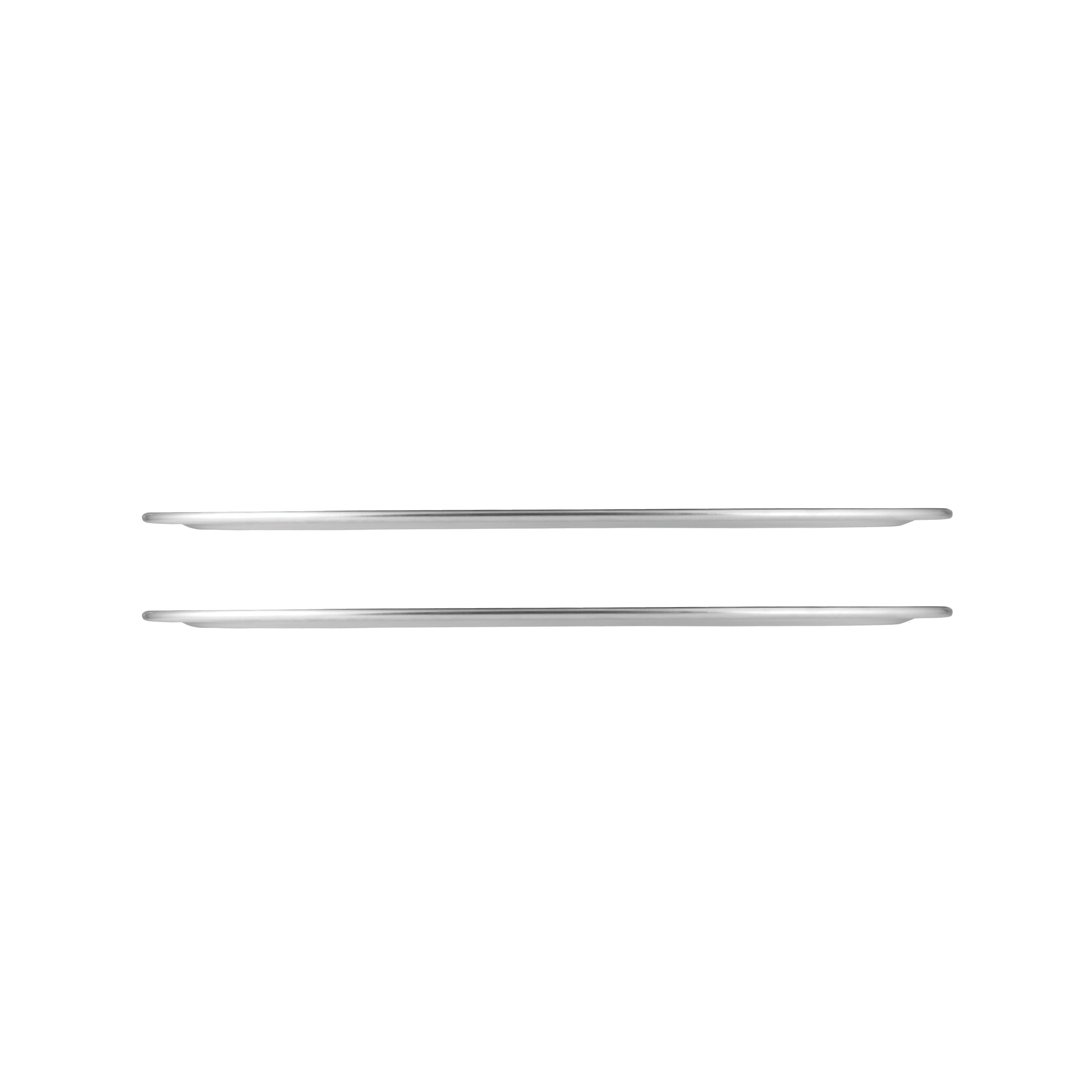 16 Inch Professional Grade Aluminum Pizza Pans - 2 Pk