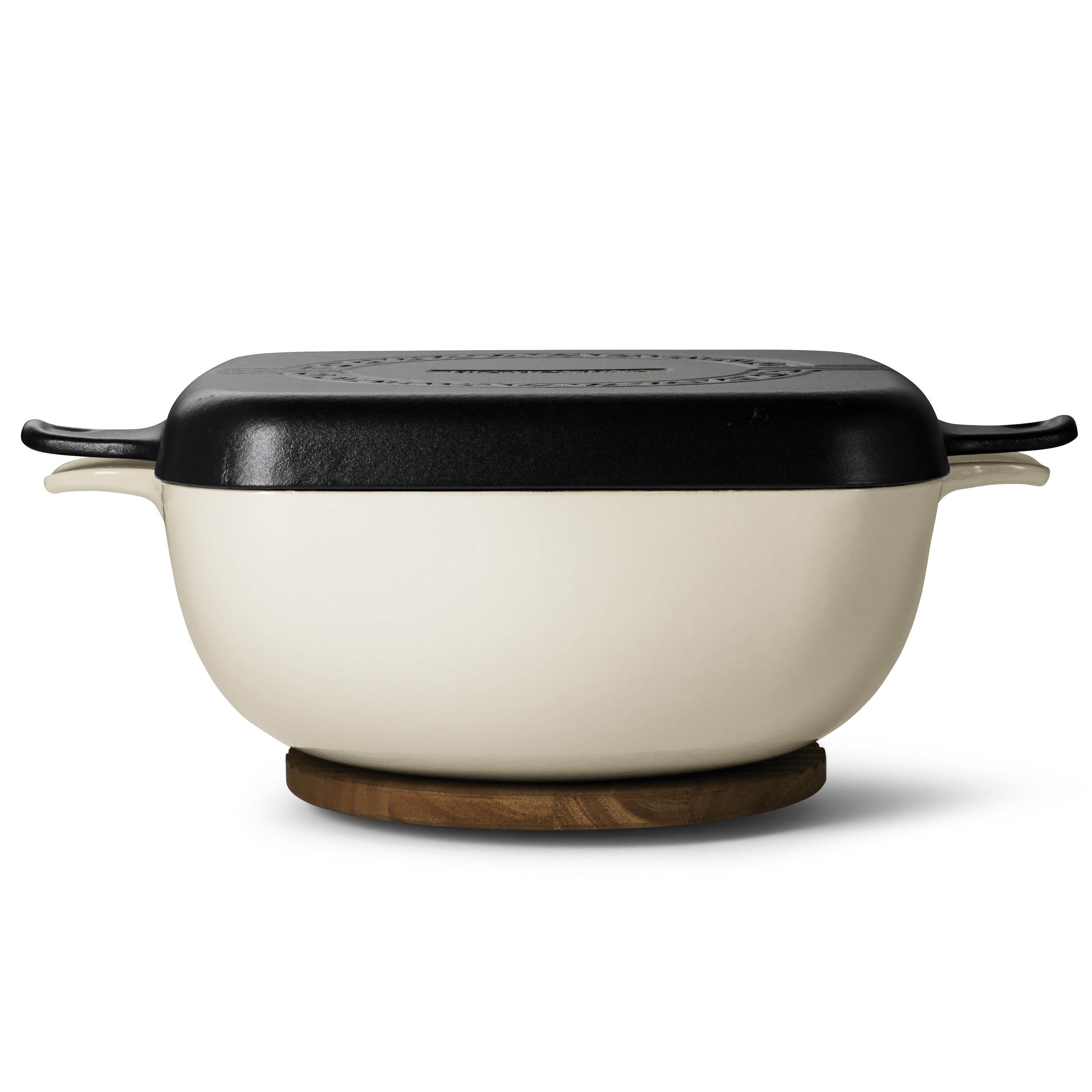 6.5 Quart Enameled Cast Iron Multi-Cooker with Reversible Lid