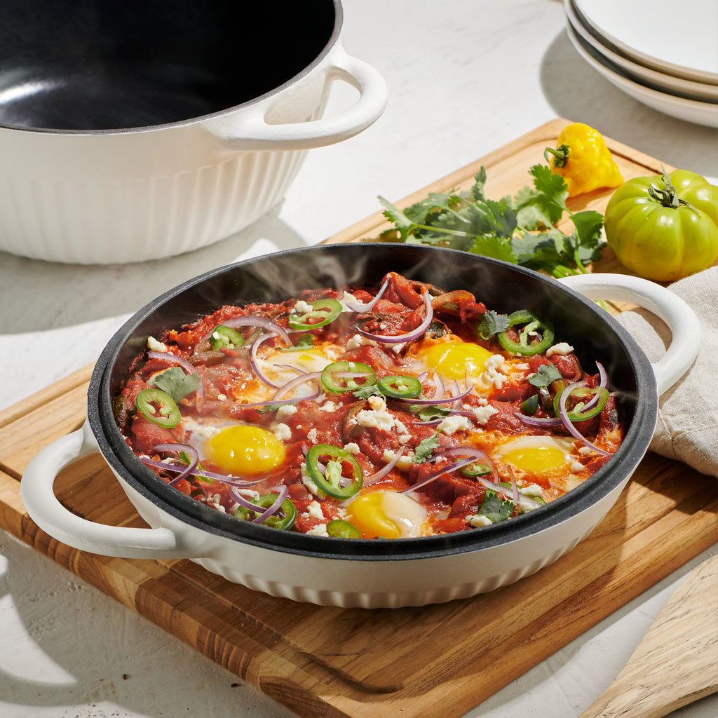2-Piece Enameled Cast Iron Multipurpose Bread Oven