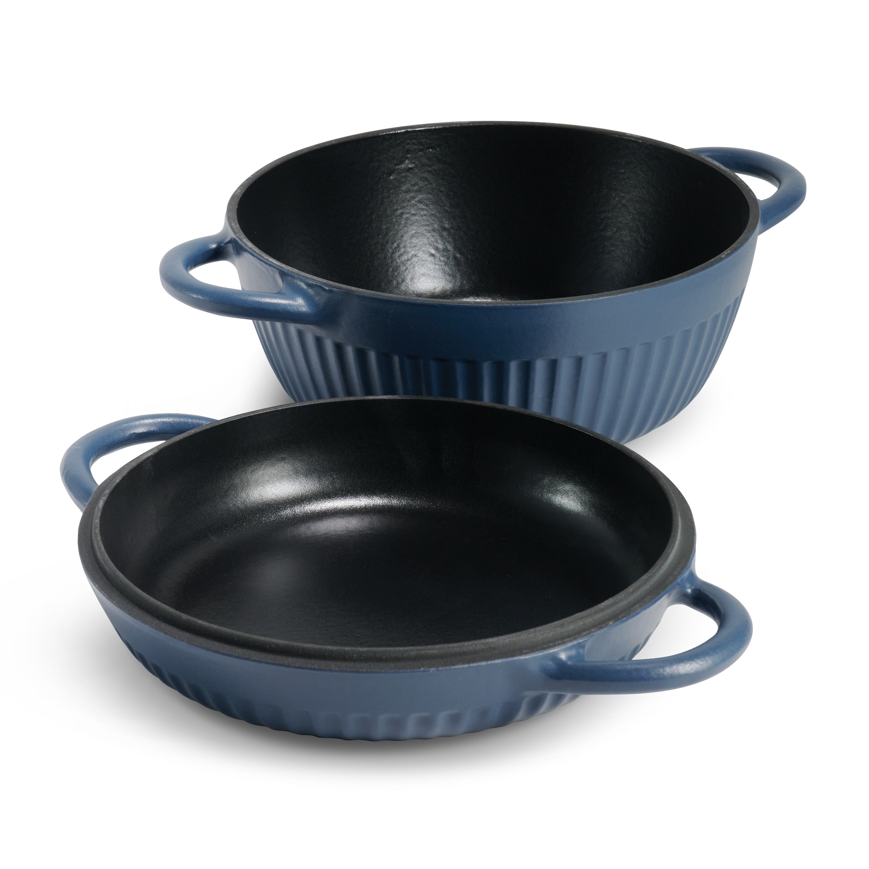 2-Piece Enameled Cast Iron Multipurpose Bread Oven