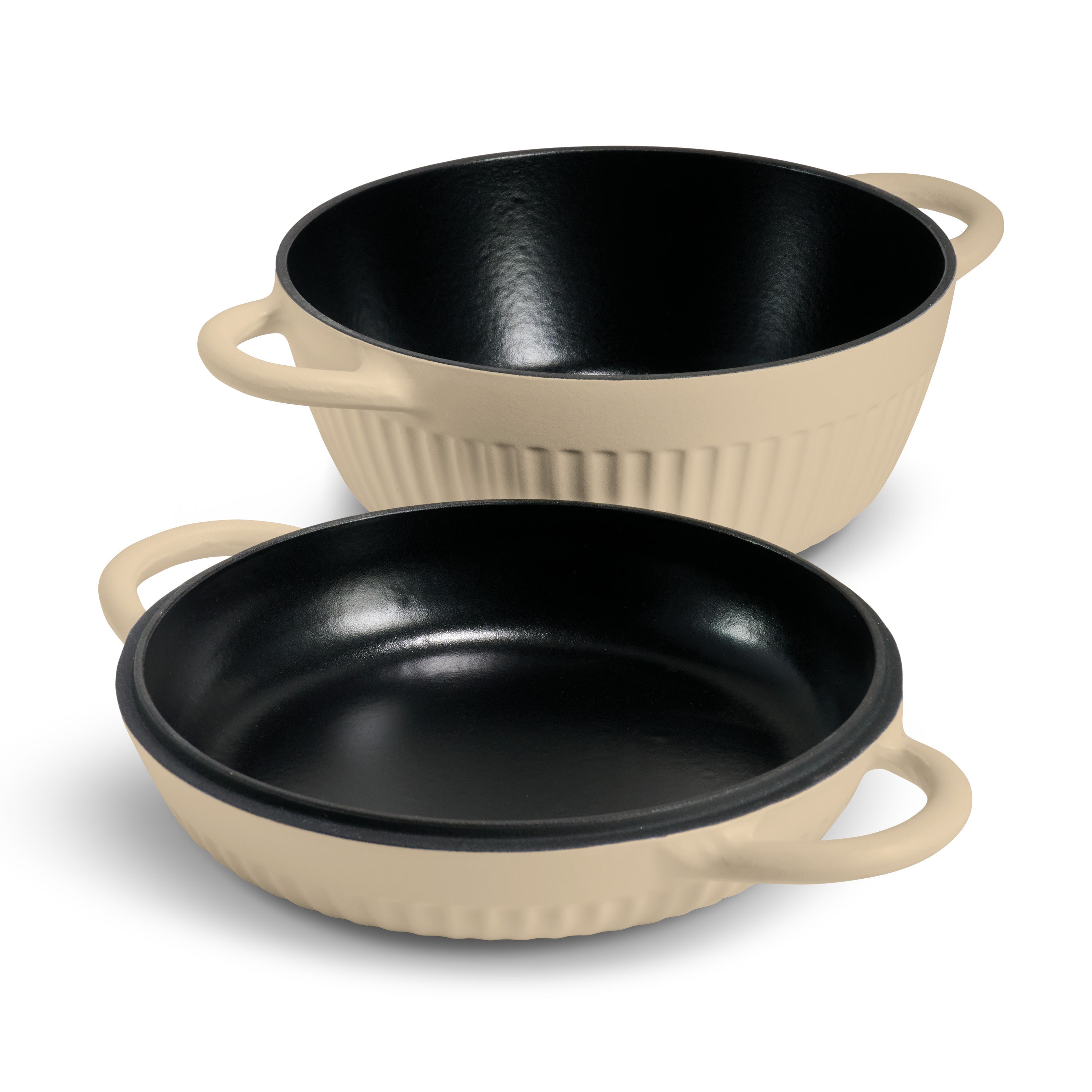 2-Piece Enameled Cast Iron Multipurpose Bread Oven