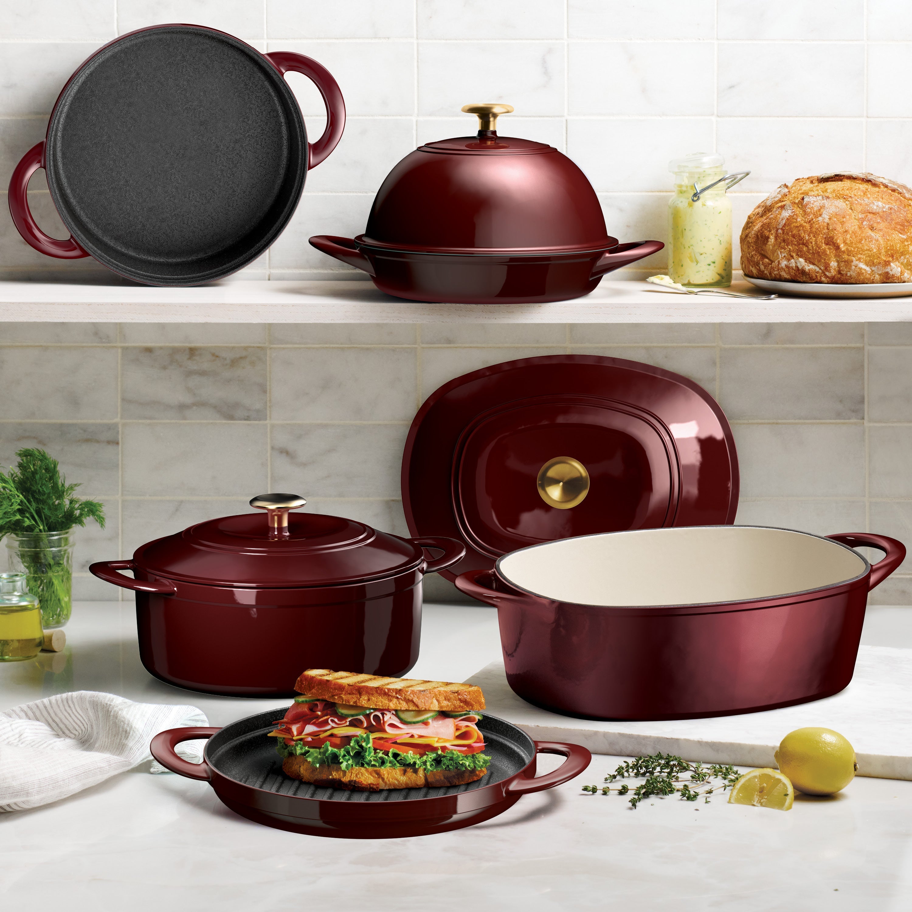 9.5 Inch Cast Iron Bread Oven