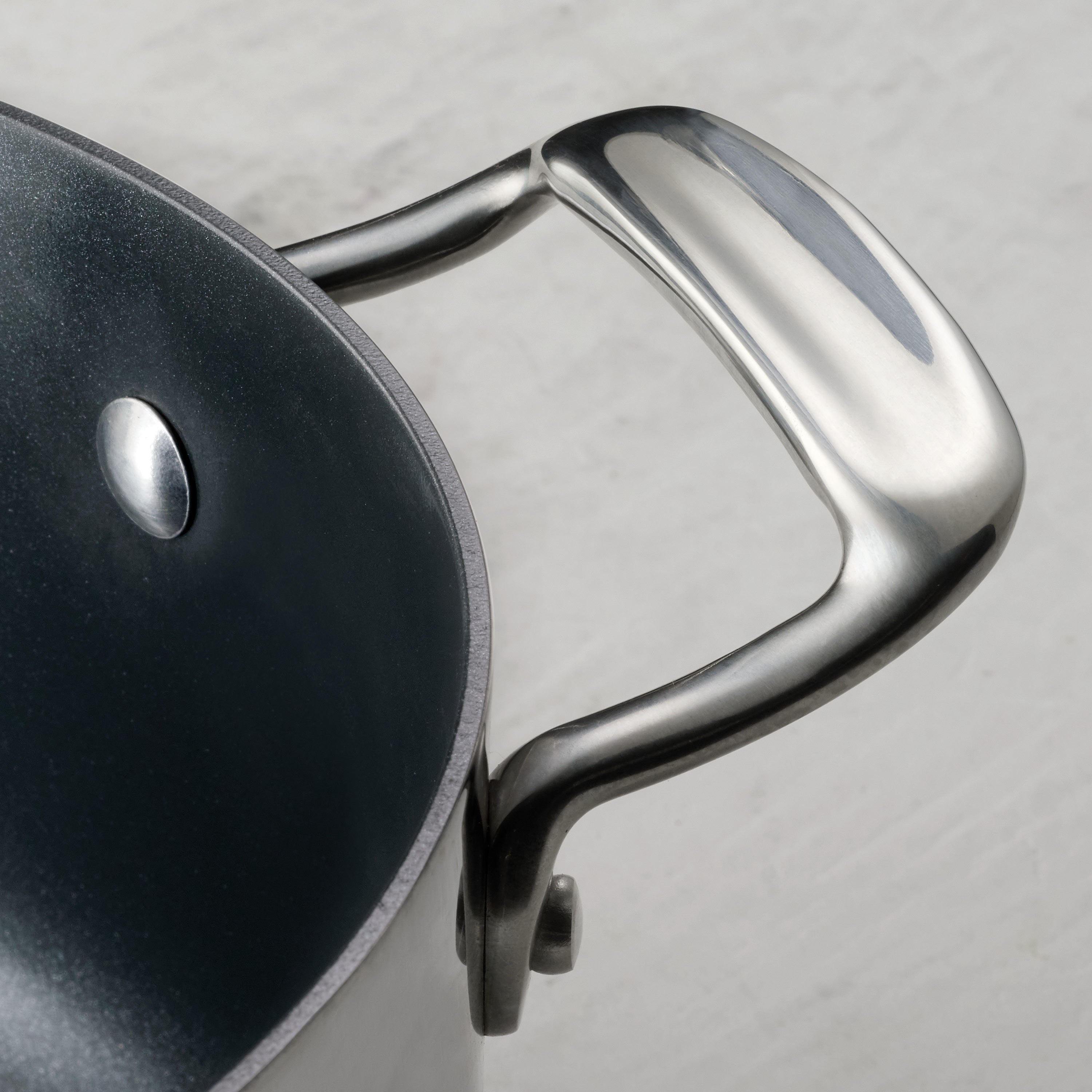 Tri-Ply Clad Covered Casserole with Ceramic Interior