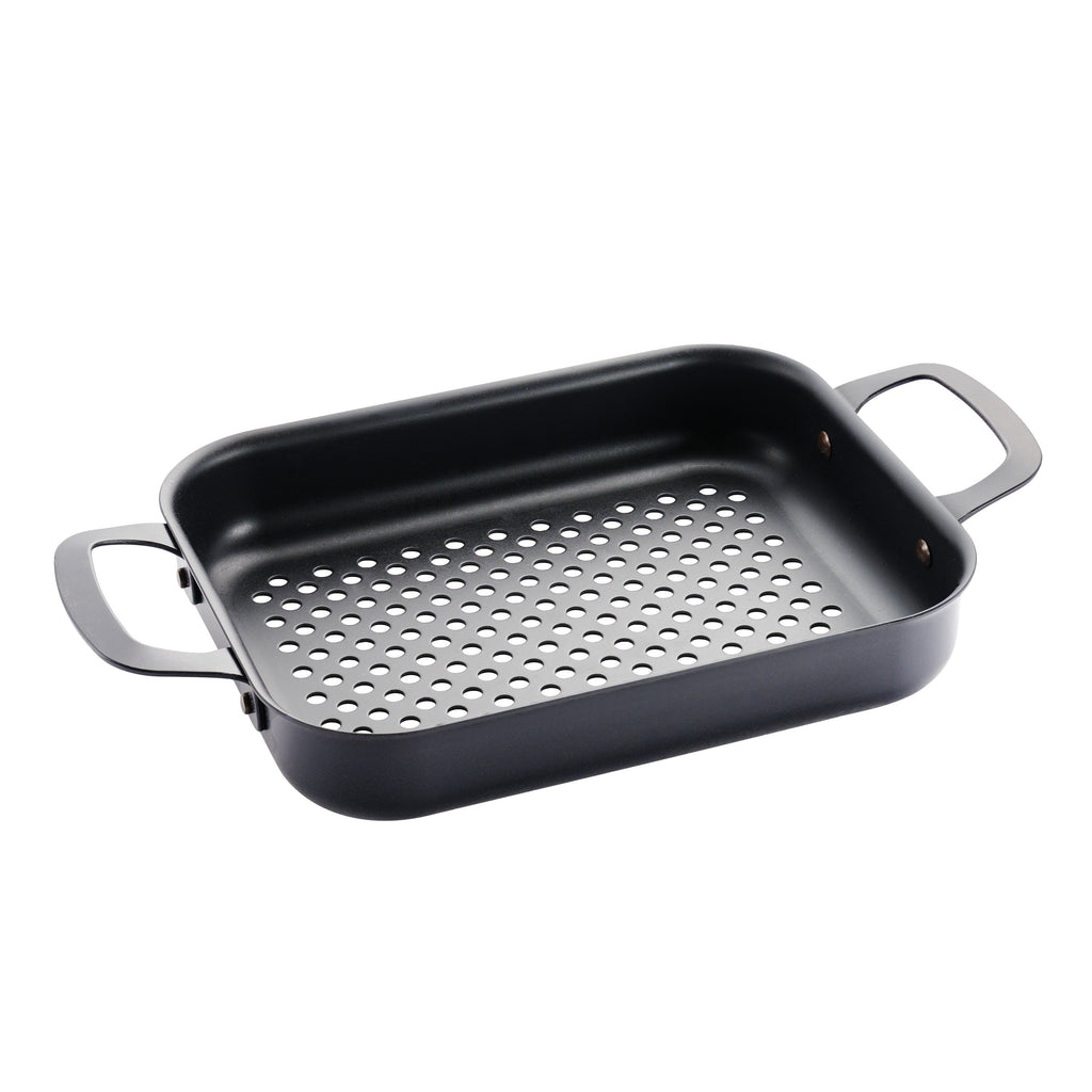 11 Inch Rectangle Carbon Steel Roaster