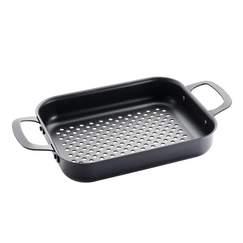 11 Inch Rectangle Carbon Steel Roaster