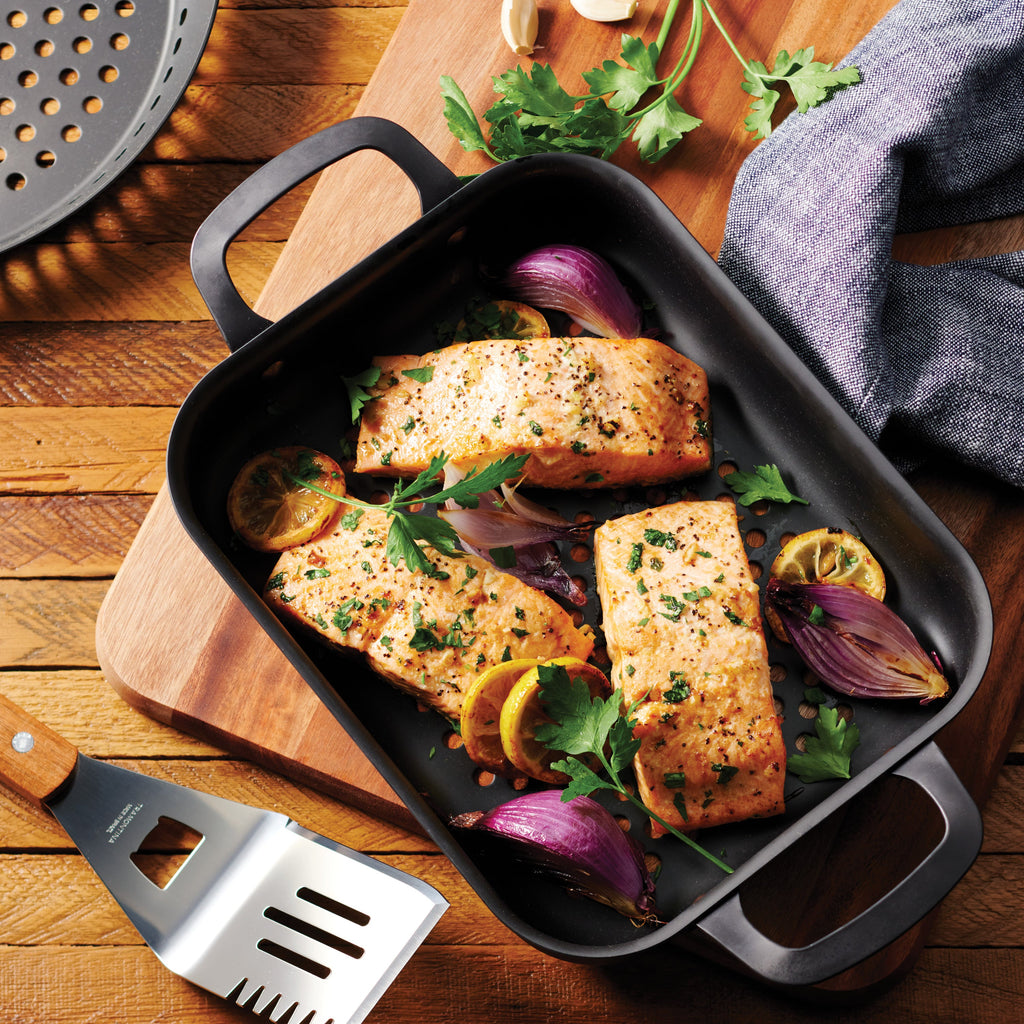 11 Inch Rectangle Carbon Steel Roaster