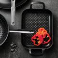 11 Inch Rectangle Carbon Steel Roaster