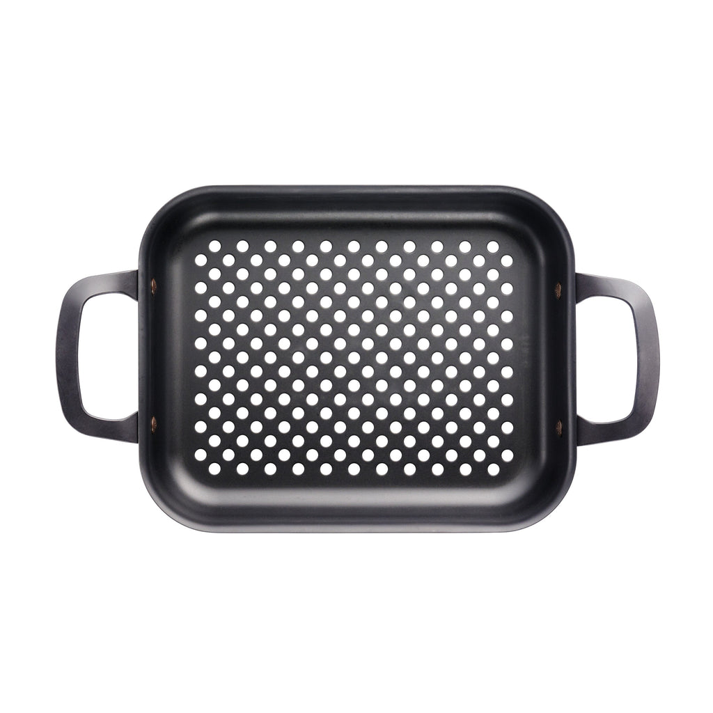 11 Inch Rectangle Carbon Steel Roaster