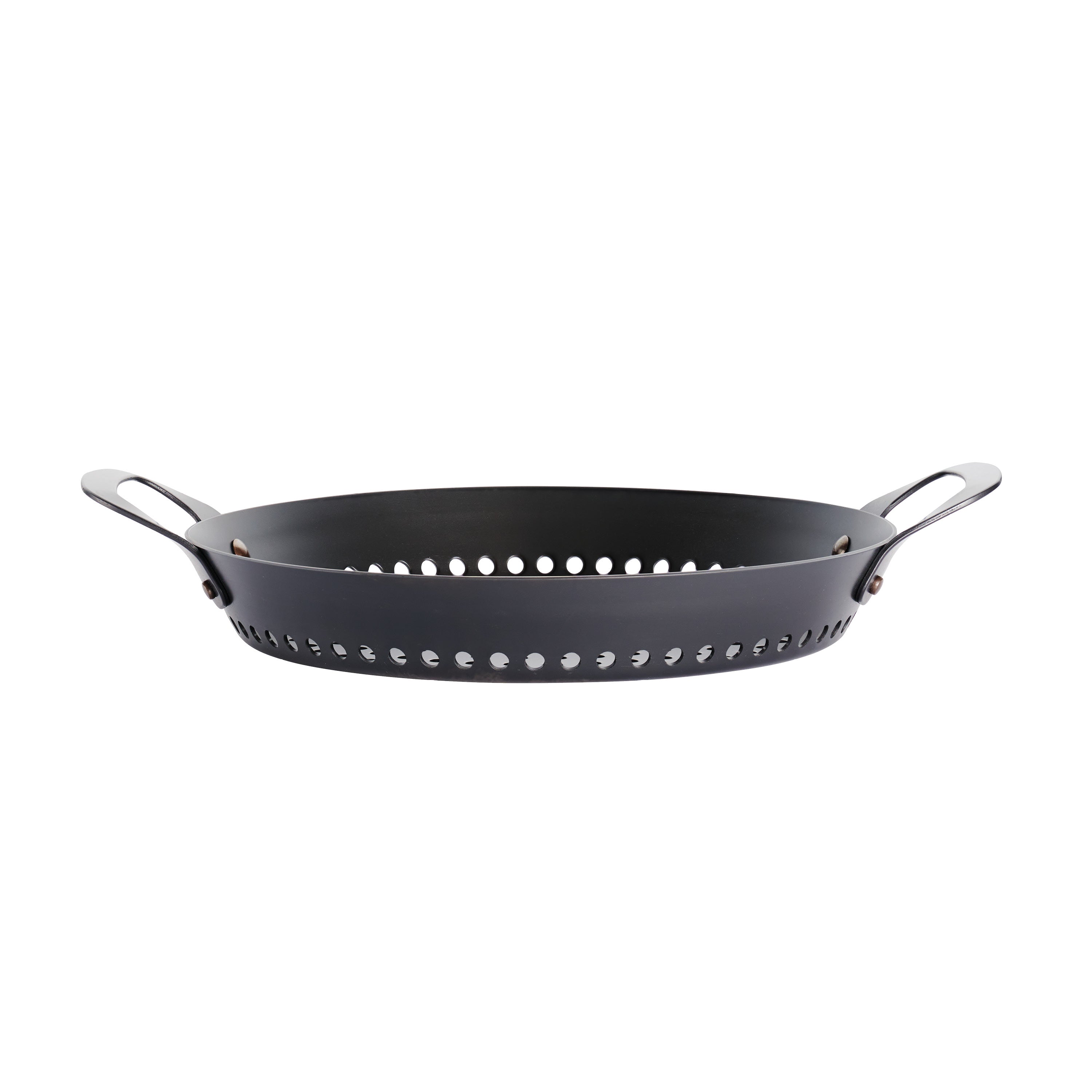 12 in Round Carbon Steel Grill Pan