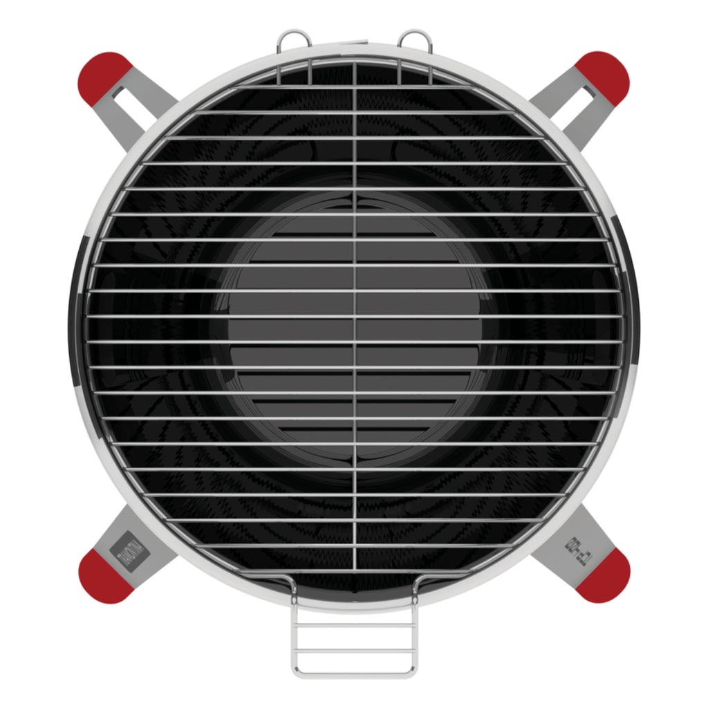 15.5 in Stainless Steel Round BBQ Charcoal Grill with Stand