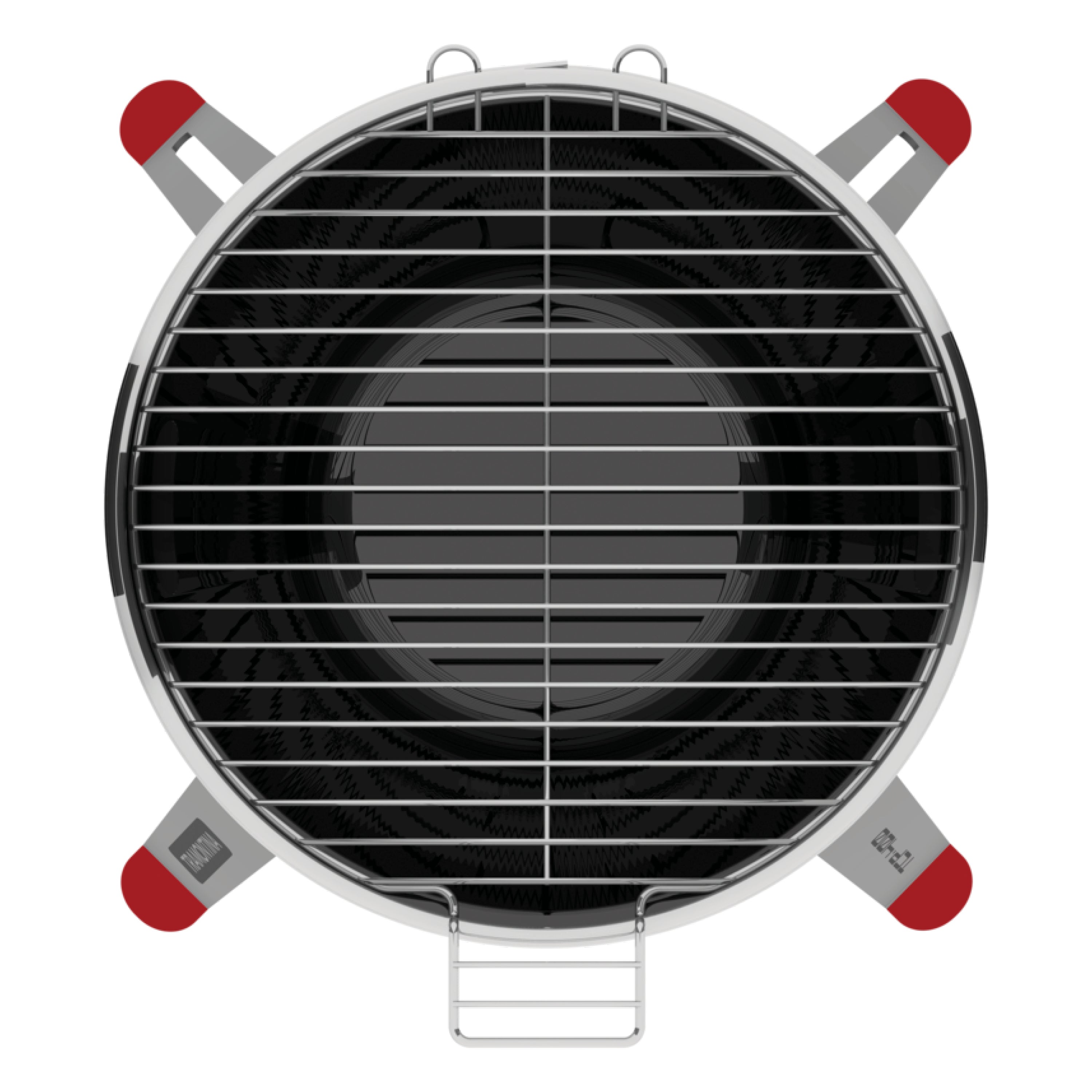 15.5 in Stainless Steel Round BBQ Charcoal Grill with Stand