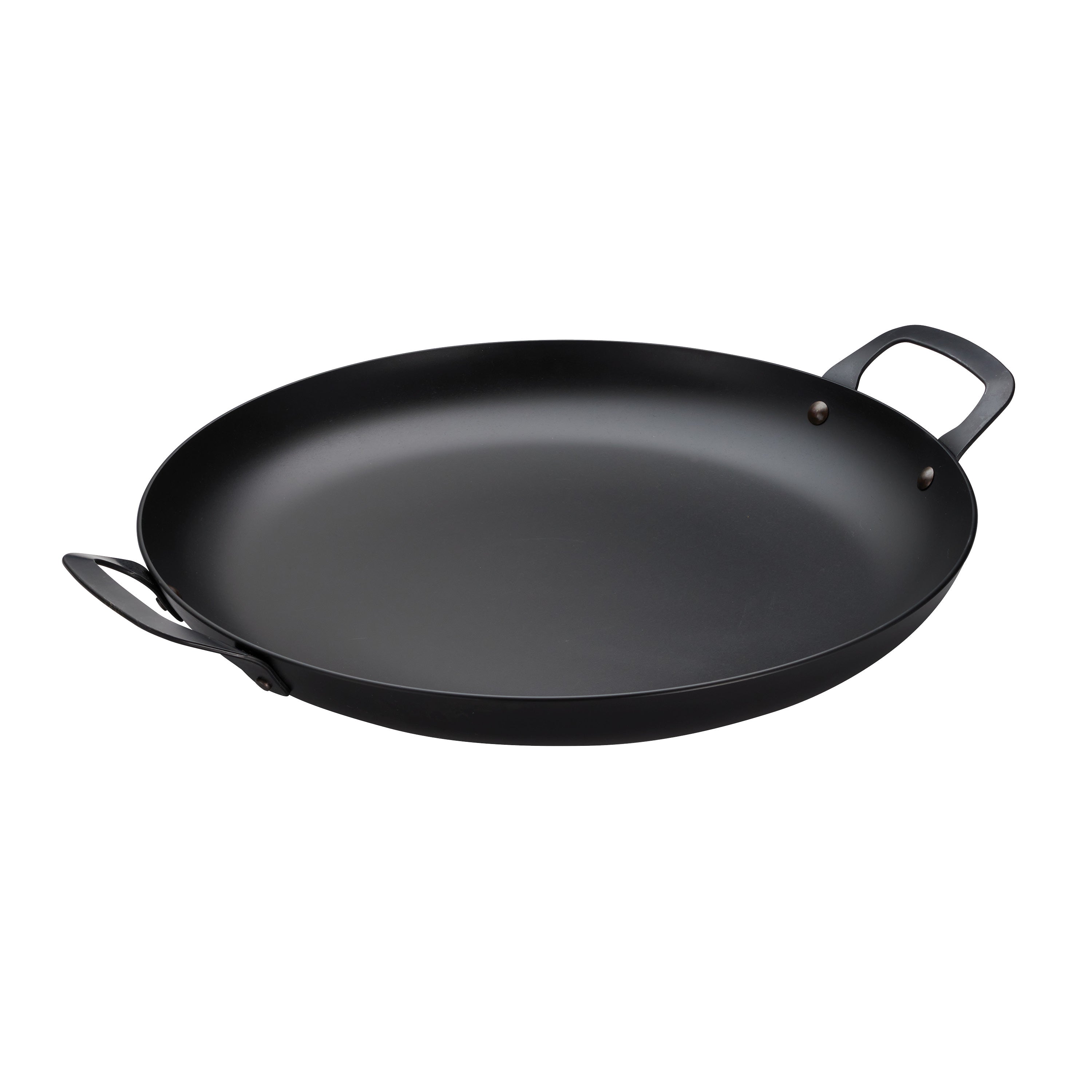 15 in Round Carbon Steel Griddle Pan