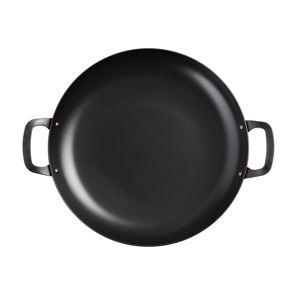 15 in Round Carbon Steel Griddle Pan