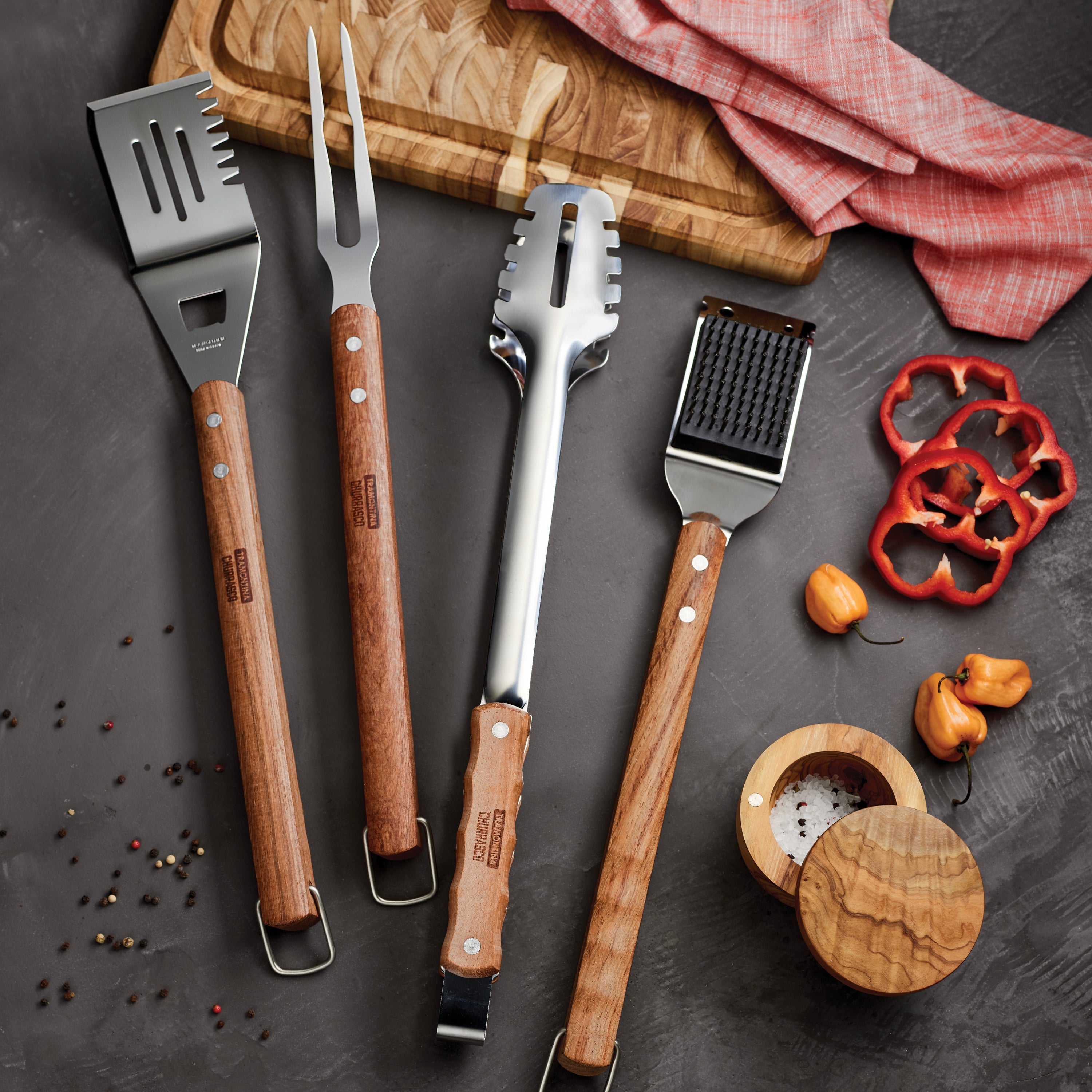BBQ Spatula with Wood Handle