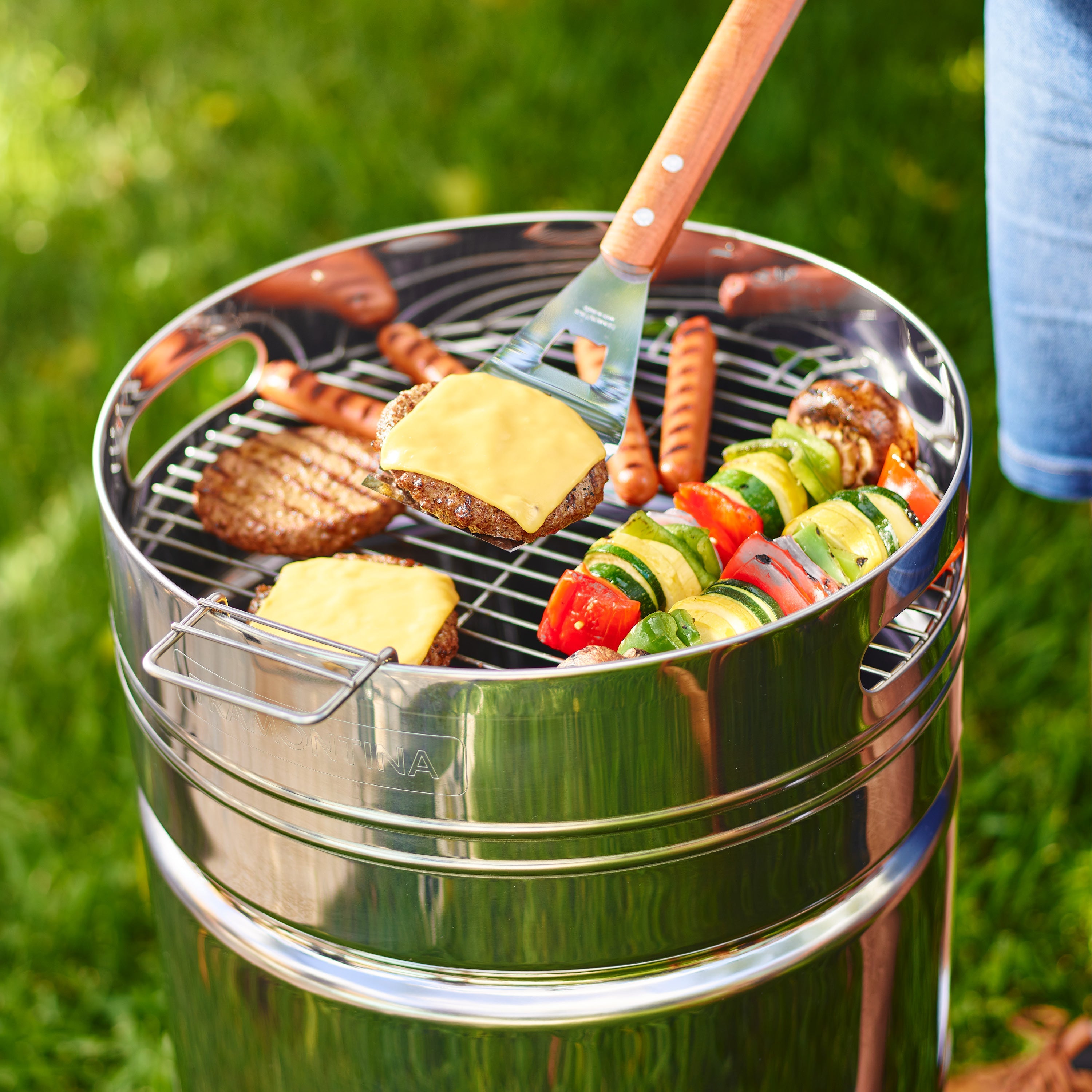 BBQ Spatula with Wood Handle