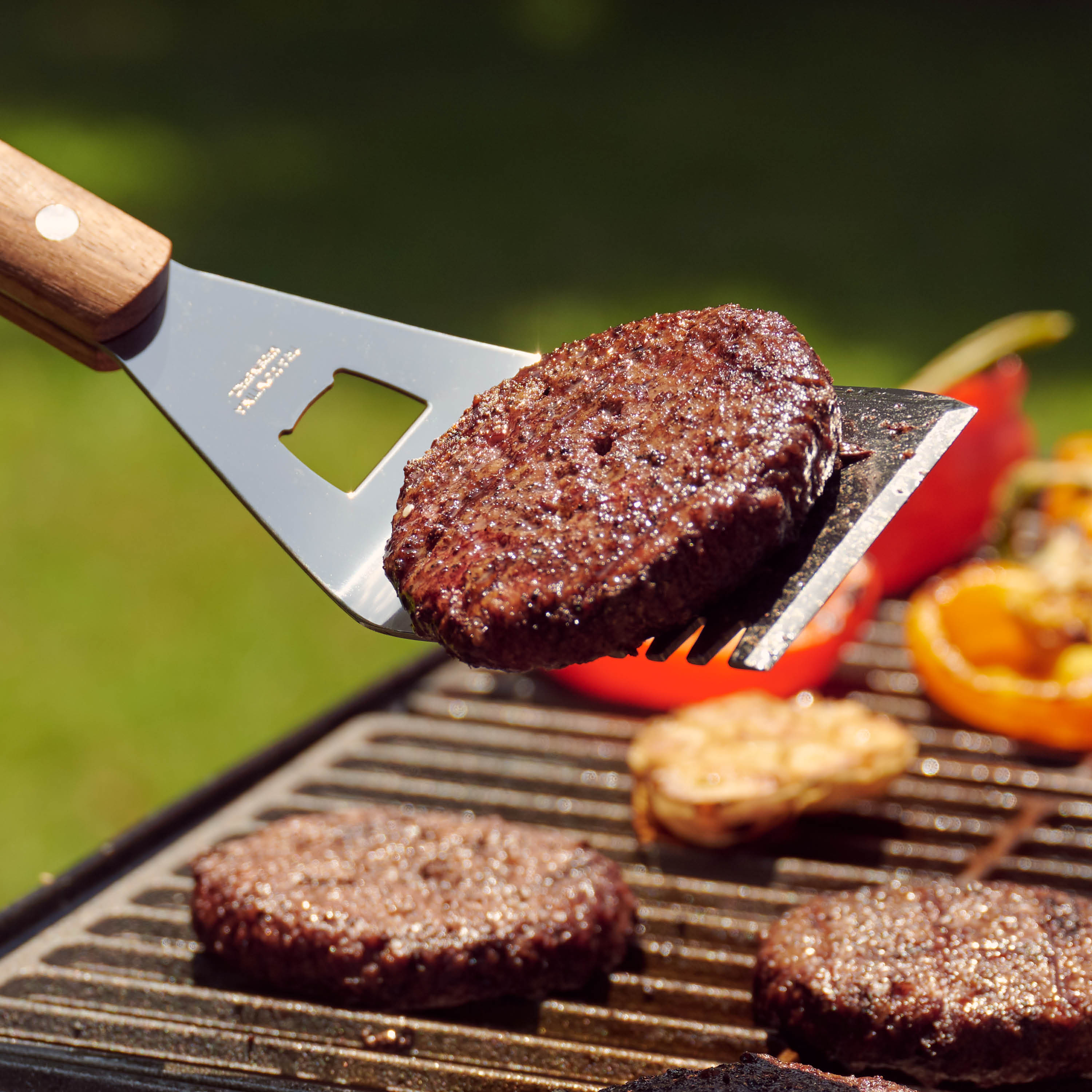 BBQ Spatula with Wood Handle