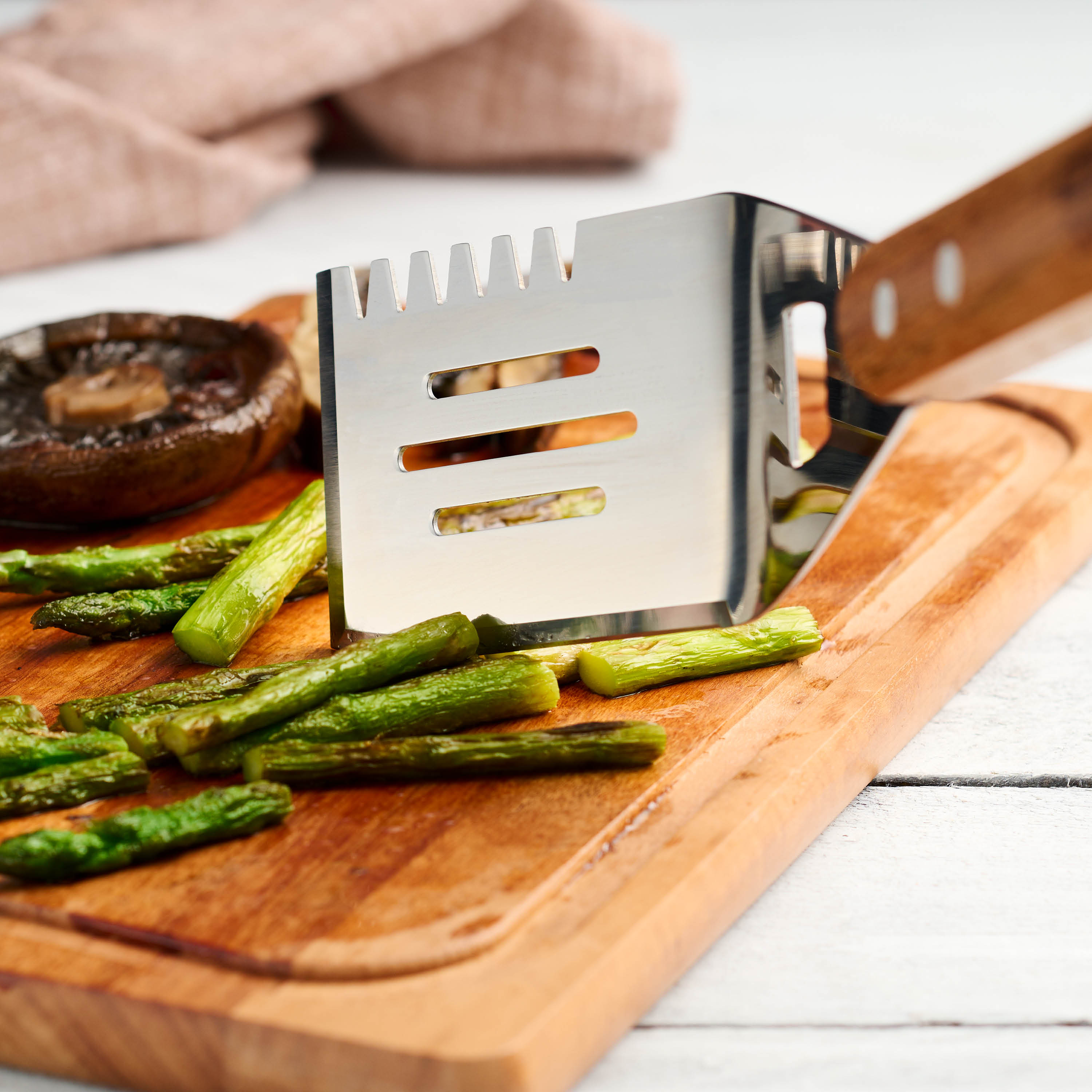 BBQ Spatula with Wood Handle