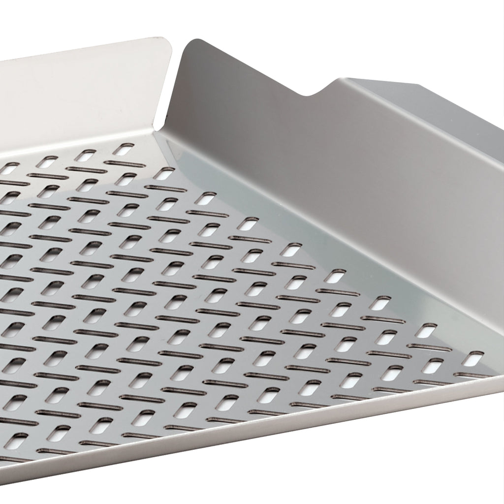 2 Piece Outdoor Roasting Grill Pan Set