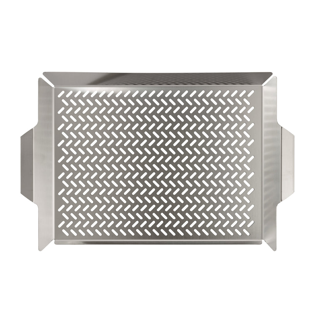 Large Stainless Steel Outdoor Grill Pan