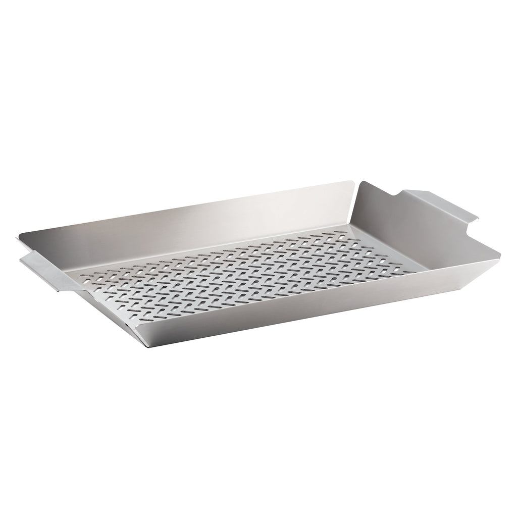 Tall Stainless Steel Outdoor Roasting Grill Pan