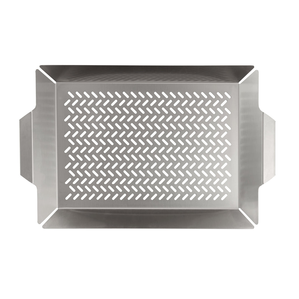 Tall Stainless Steel Outdoor Roasting Grill Pan