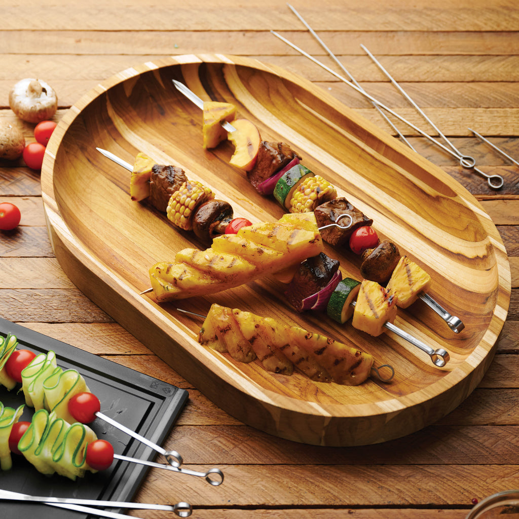 Teak Wood Serving Platter