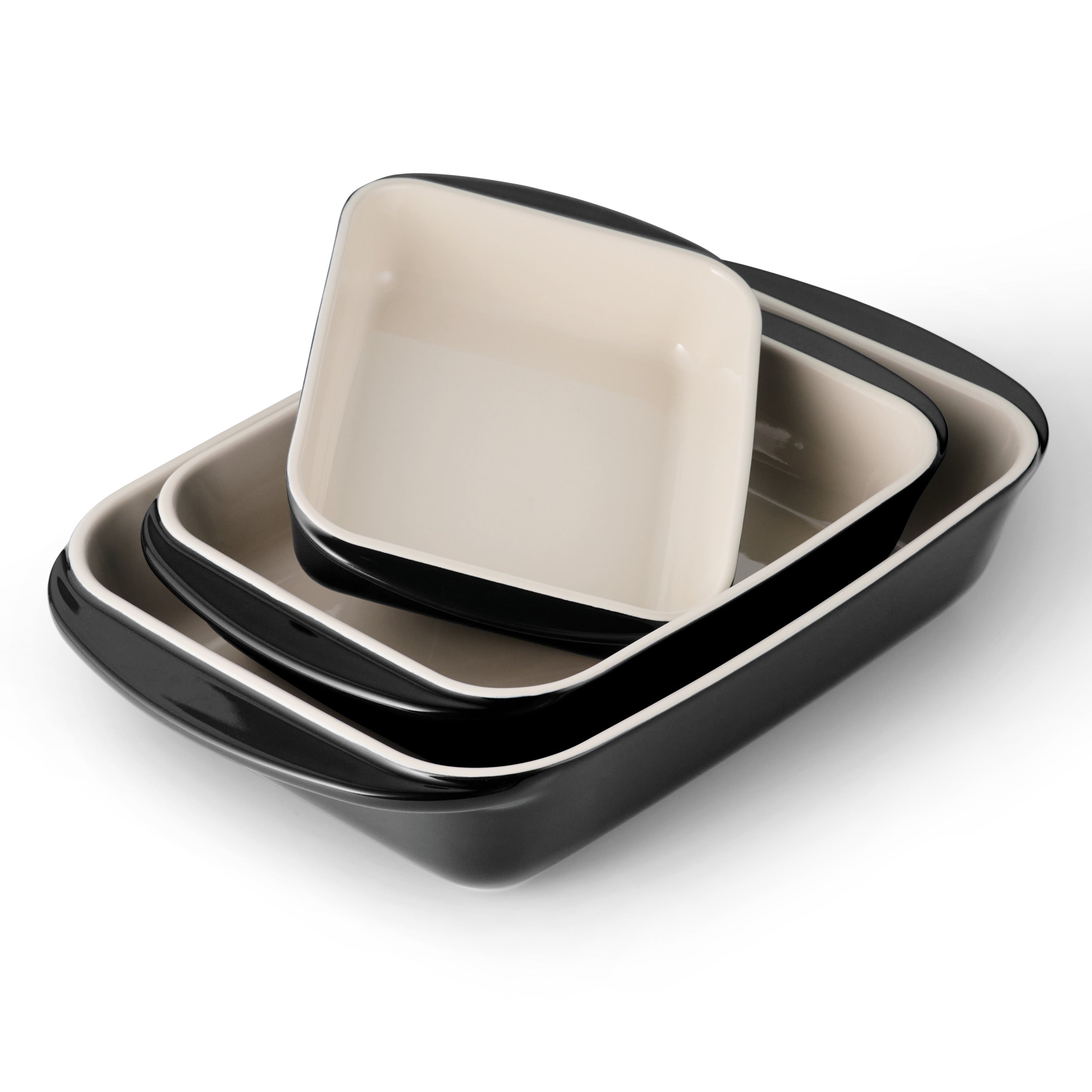 3 Piece Ceramic Bakeware Set