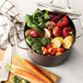 8 Quart Hard Anodized Aluminum Covered Stock Pot