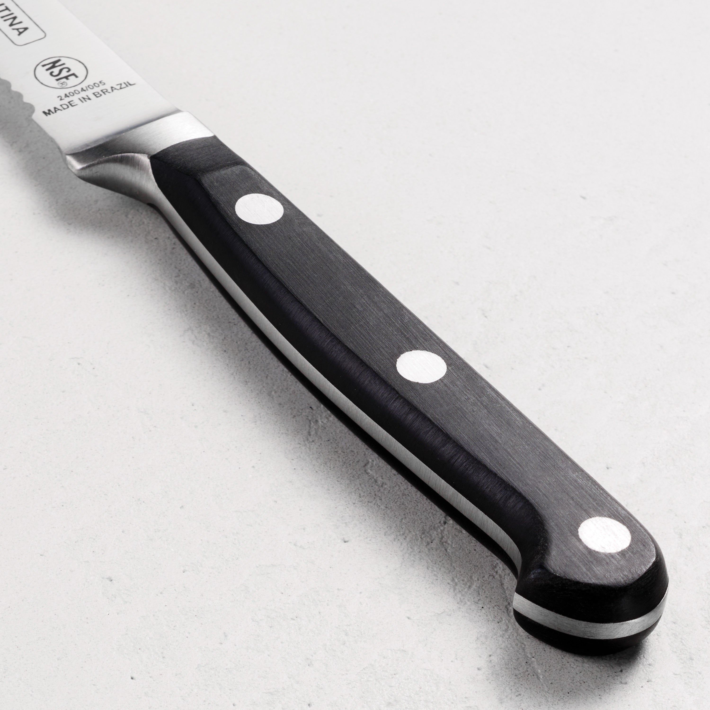 Professional 4 Piece Forged 5 Inch Serrated Steak Knife Set