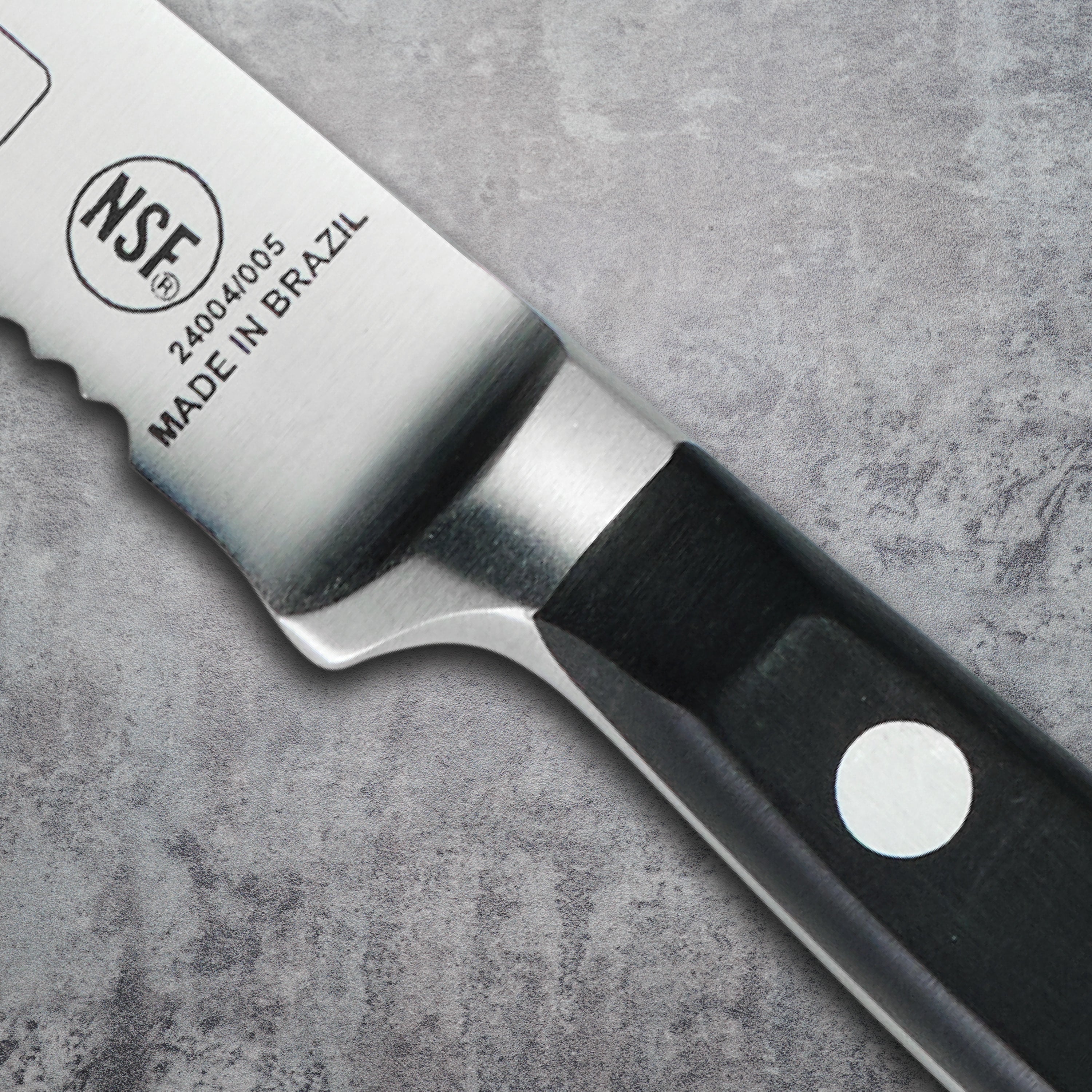 Professional 4 Piece Forged 5 Inch Serrated Steak Knife Set