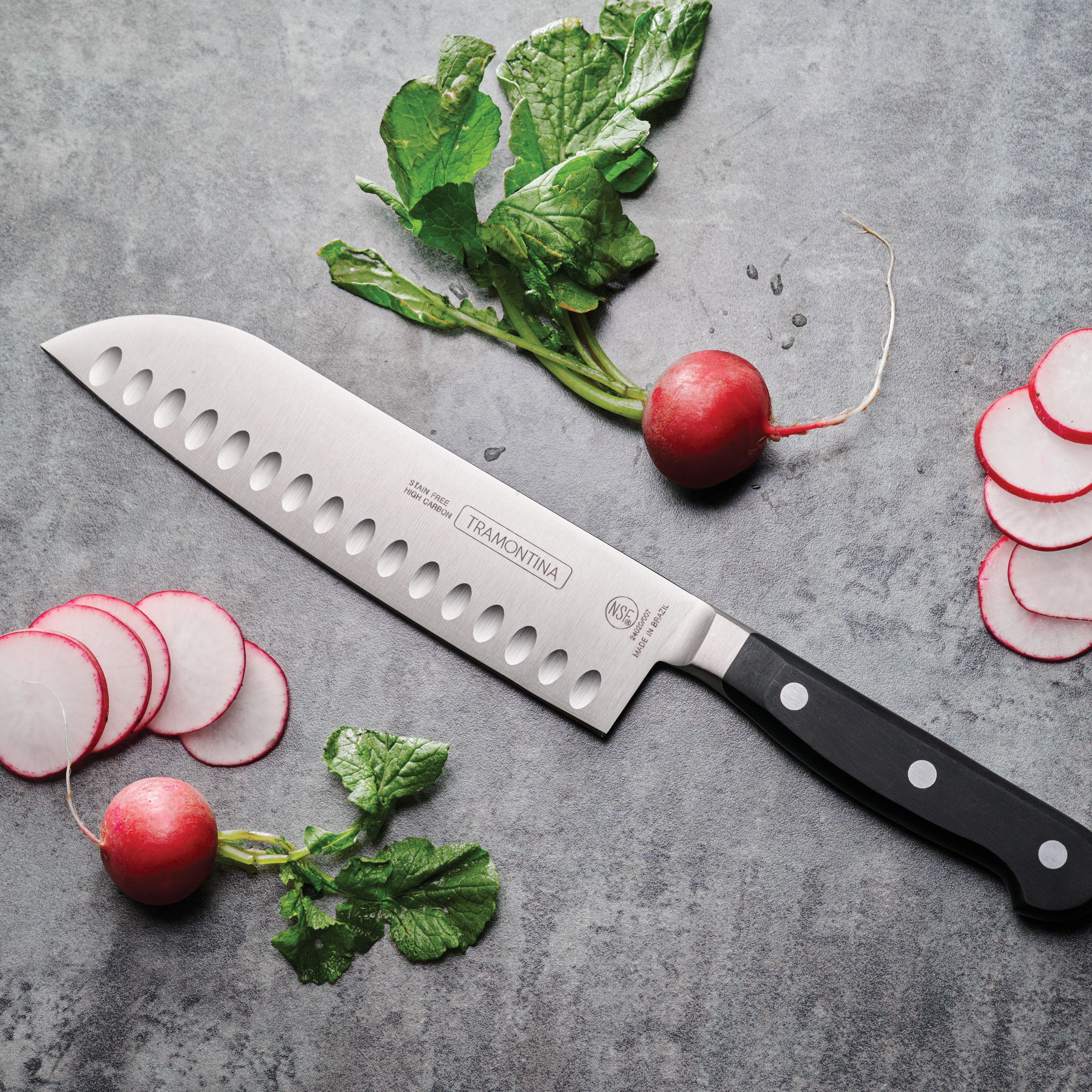 Professional 7 Inch Forged Santoku Knife