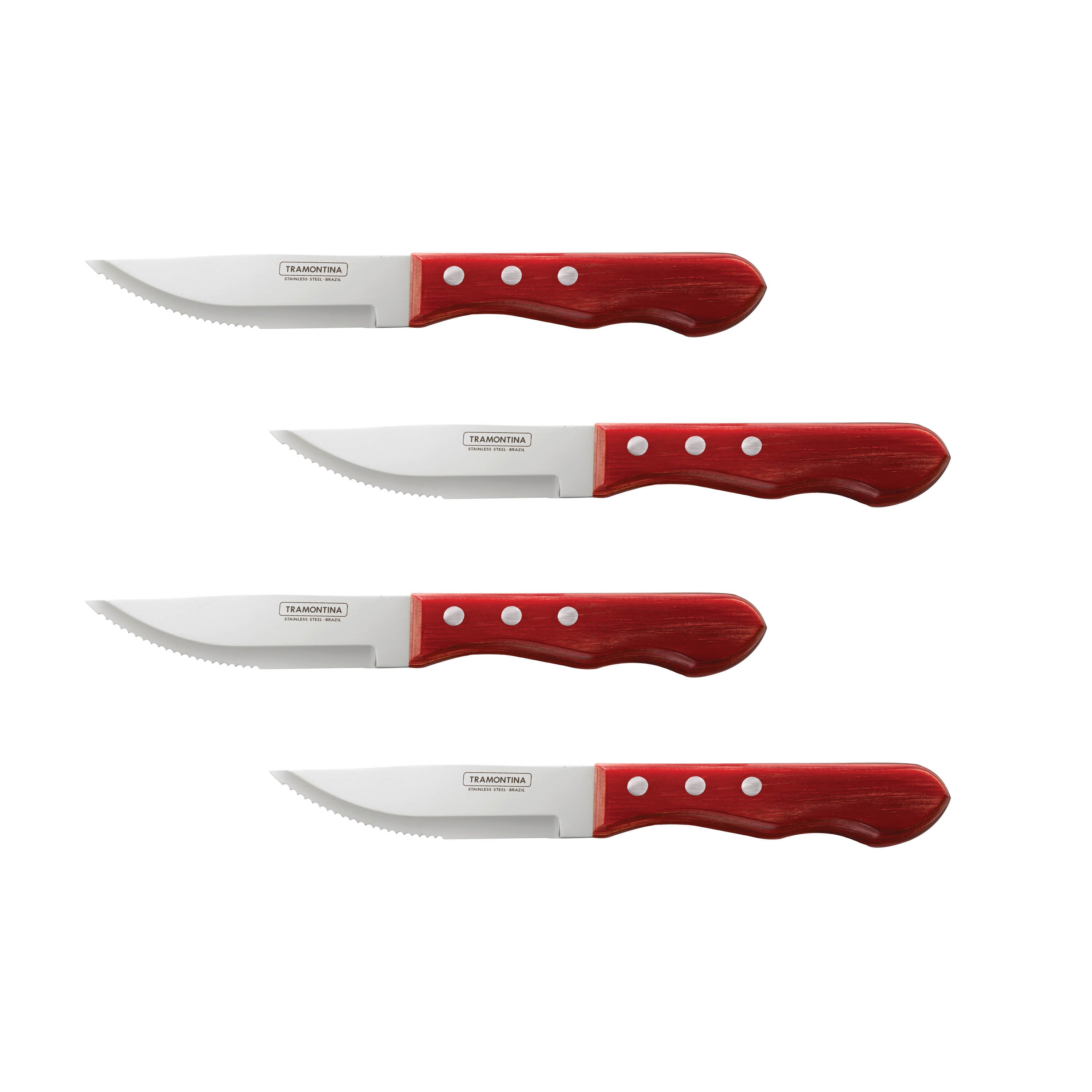 4 Piece Steak Knife Set - Pointed