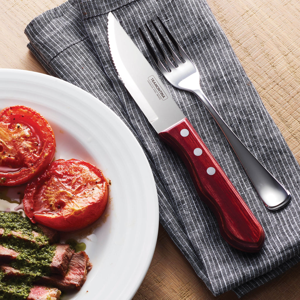 4 Piece Steak Knife Set - Pointed