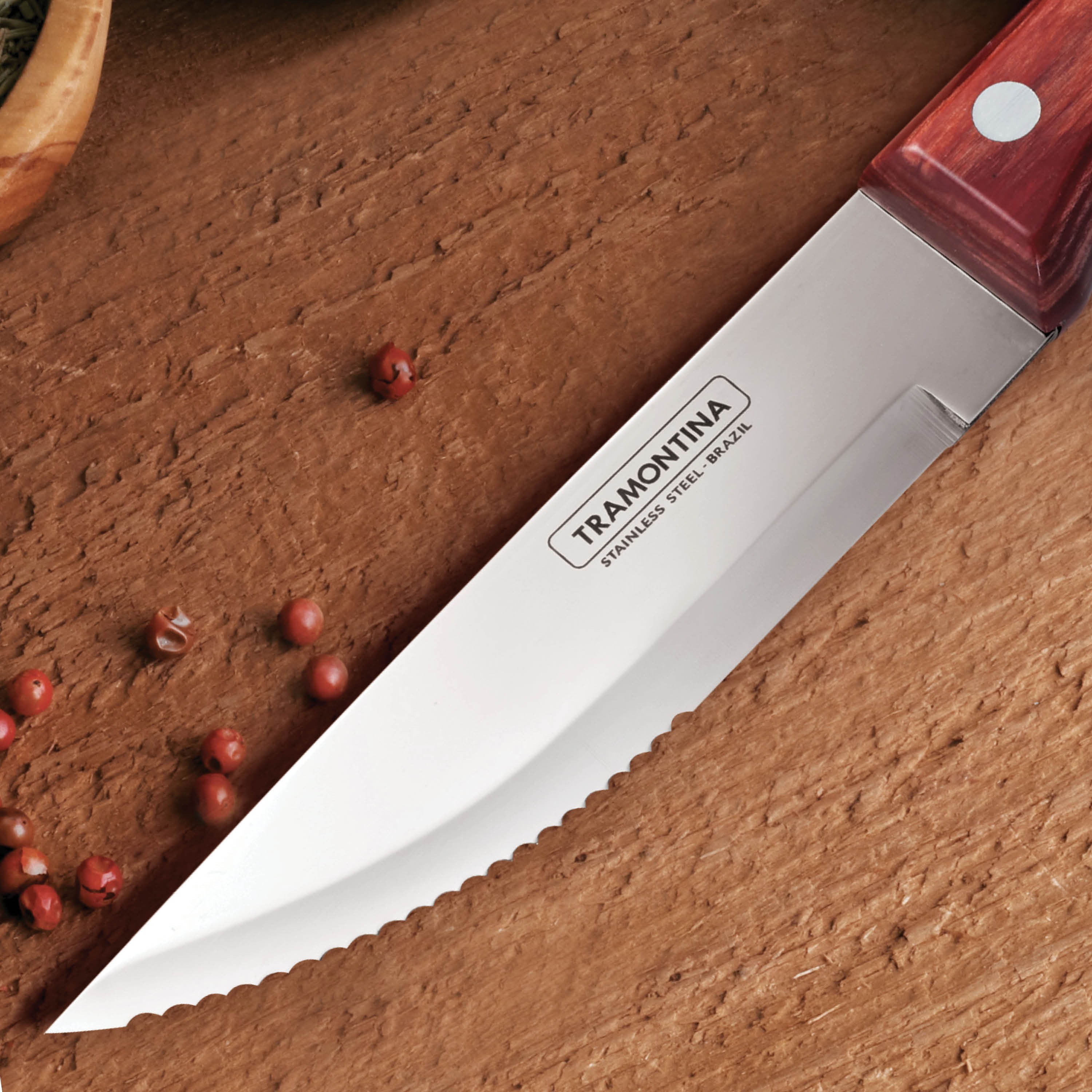 4 Piece Steak Knife Set - Pointed