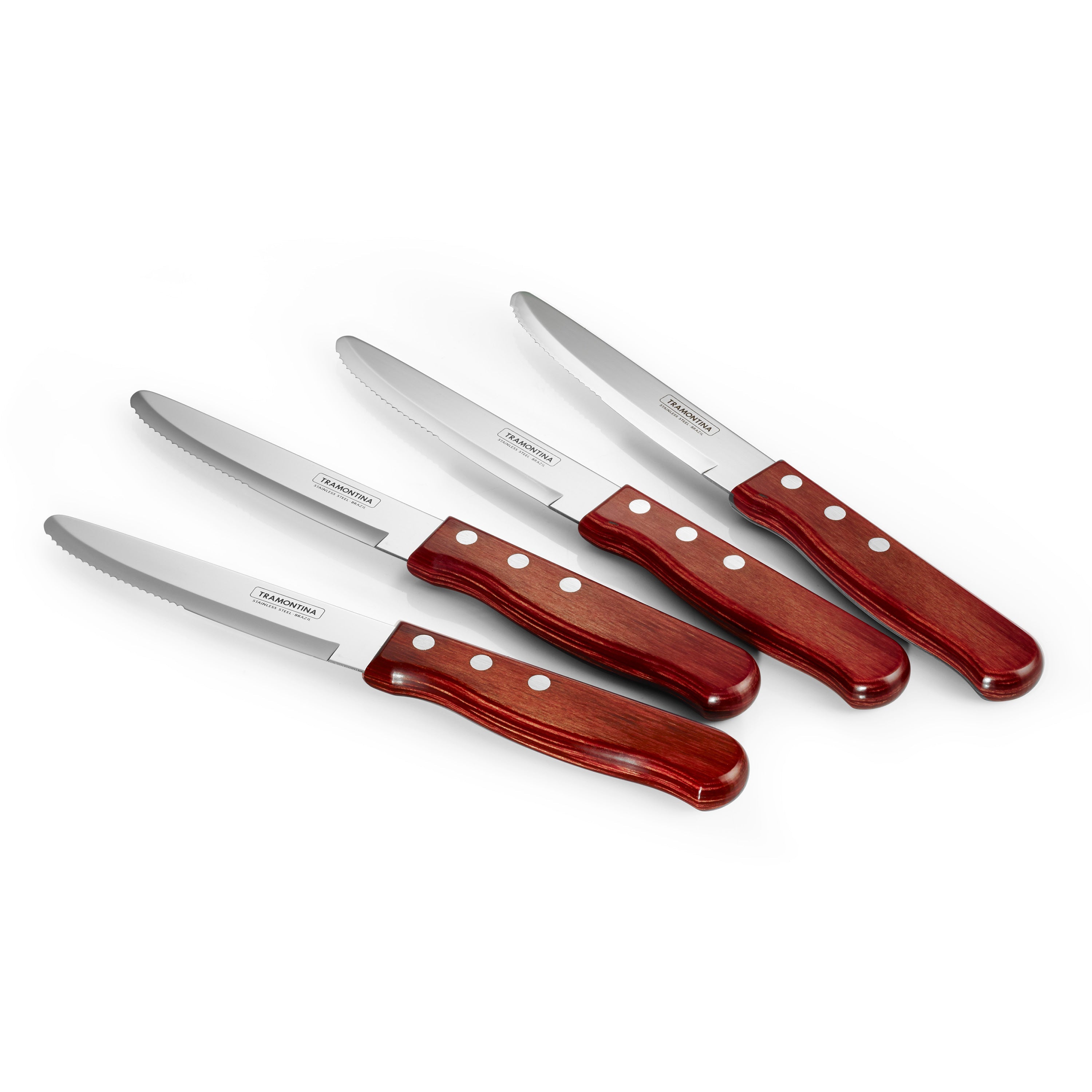 4 Piece Steak Knife Set - Rounded