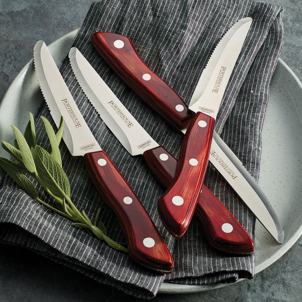 4 Piece - 5 in Steak Knife Set - Rounded