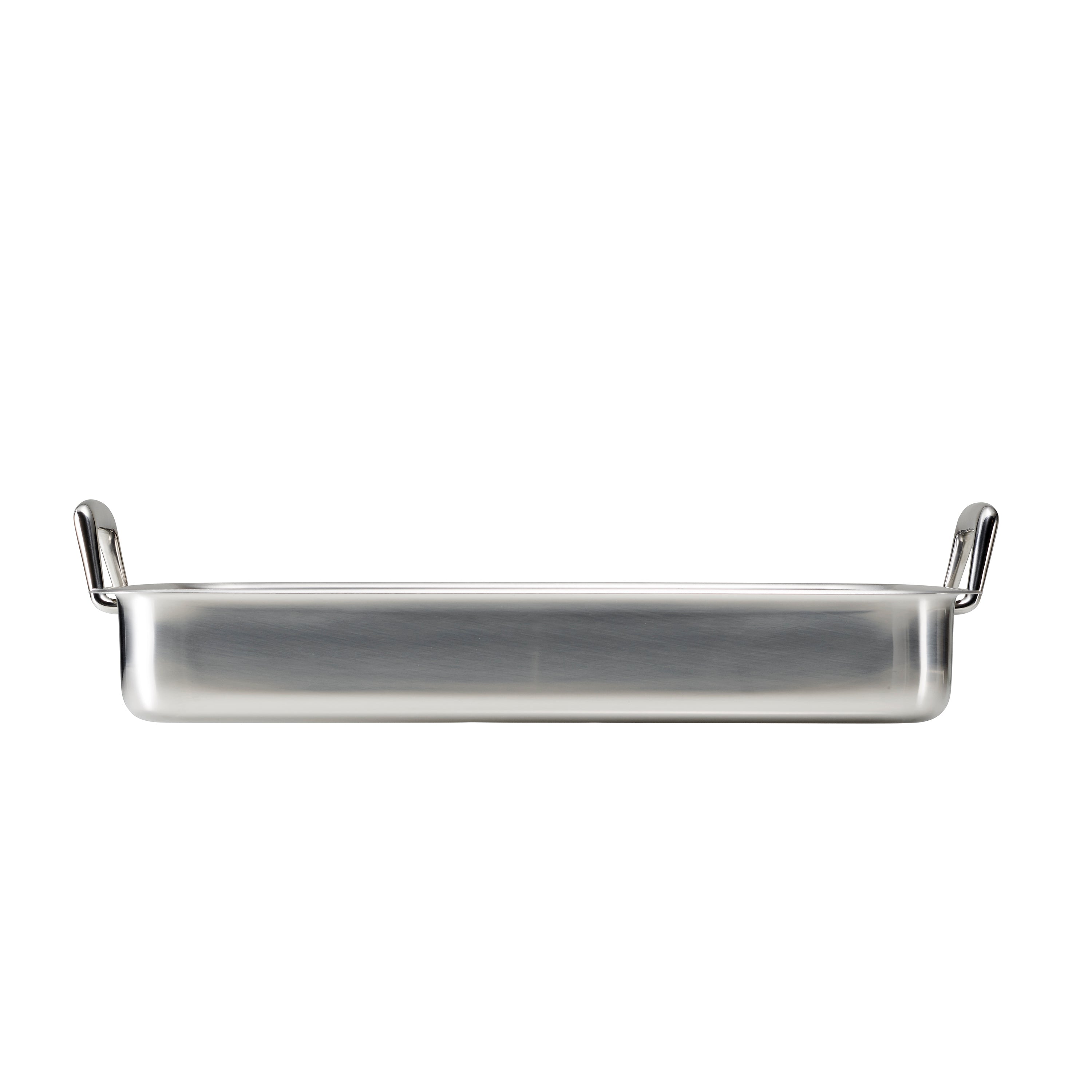 Stainless Steel Roasting Pan with Basting Grill
