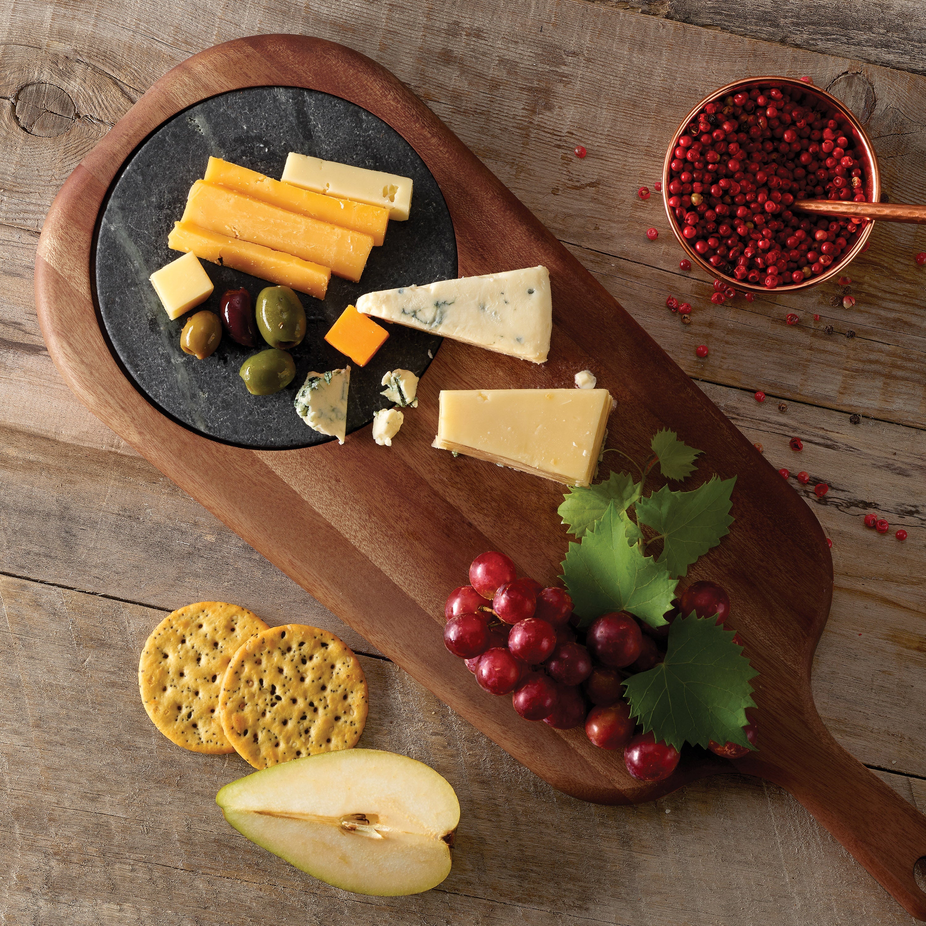 2 Piece Cheese Serving Board