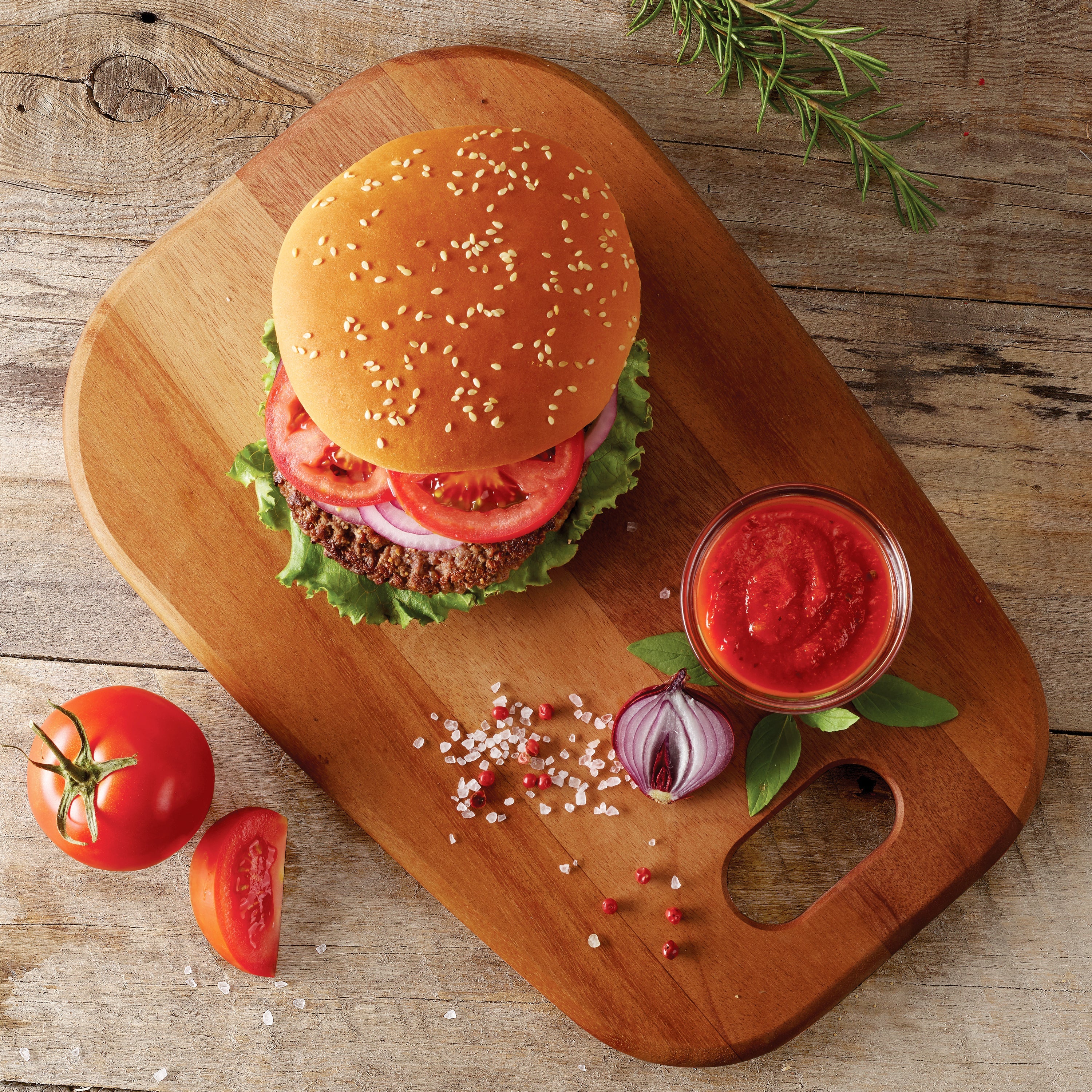 Burger Serving Board